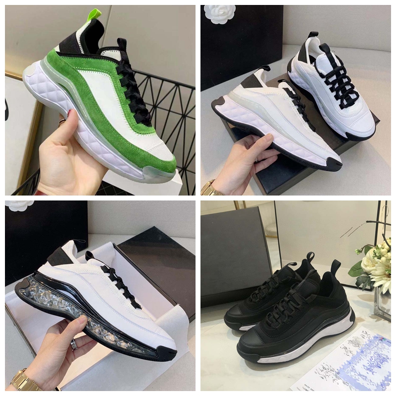 

Luxury Brand Sneakers Shoes Designer Sneaker Floral Brocade Genuine Leather Women Shoe by home011 50, Box