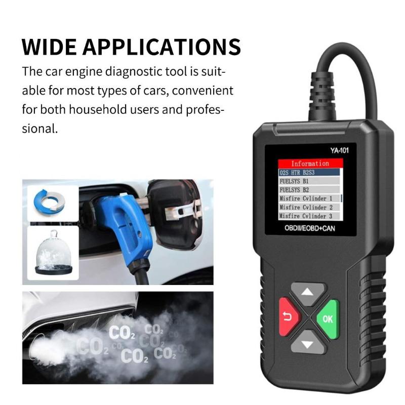 Lecteurs de code outils d'analyse OBD2 Scanner pour Auto OBD 2 outil de Diagnostic de voiture automobile langue russe PK Elm327