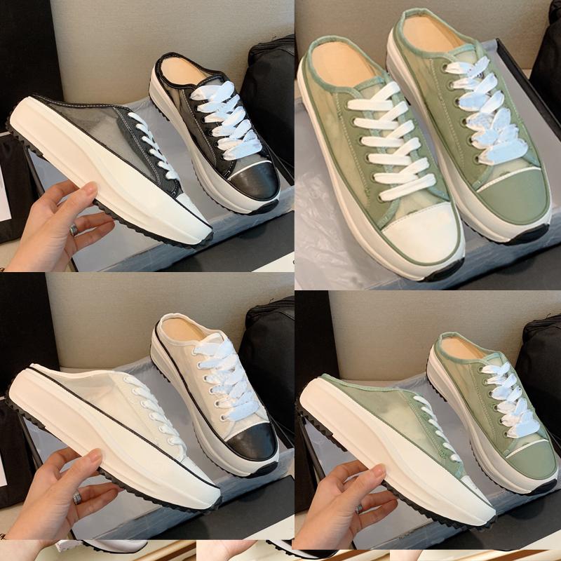 

TWO C new designer chaussures slippers sandals women nonslip shoes Damen France platform with thick soled heightening breathable, Black