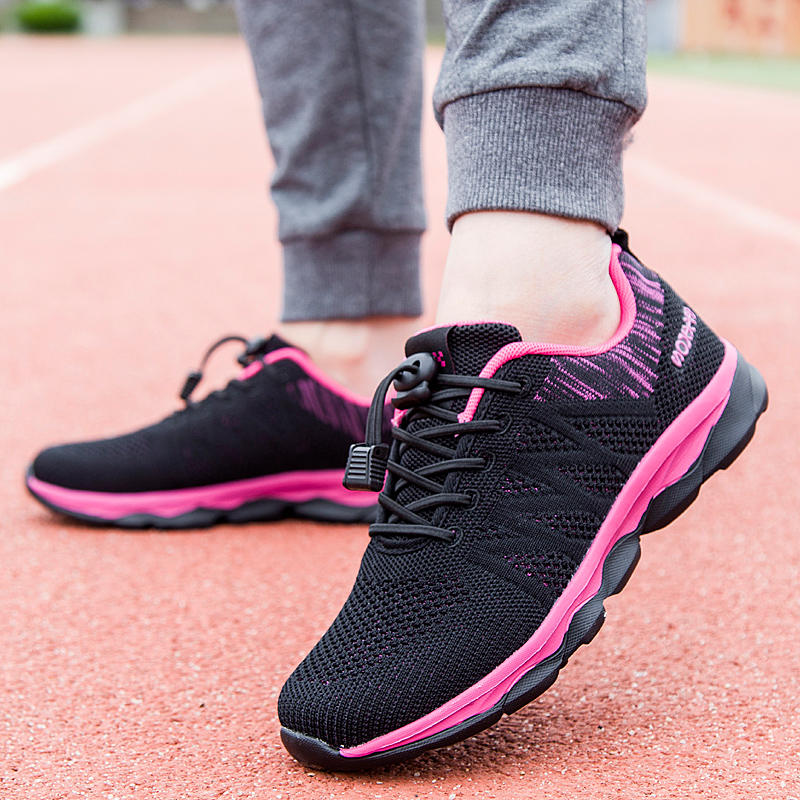 

2021 Designer Running Shoes For Women Rose Red Fashion womens Trainers High Quality Outdoor Sports Sneakers size 36-41 wl