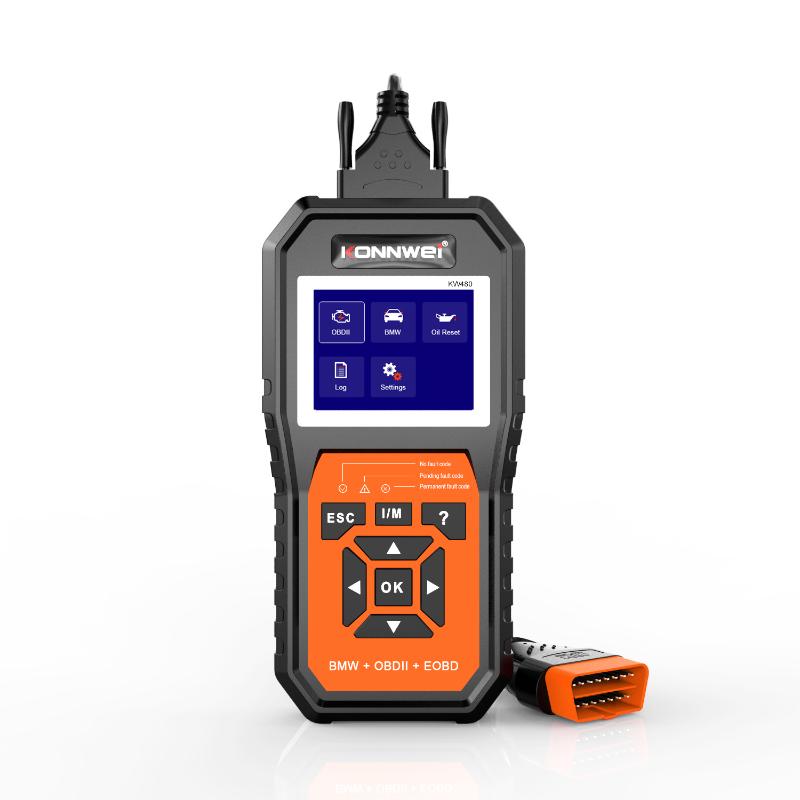 Lecteurs de code outils d'analyse outil KONNWEI OBDII pour scanner de diagnostic de système complet de voiture universelle de véhicule