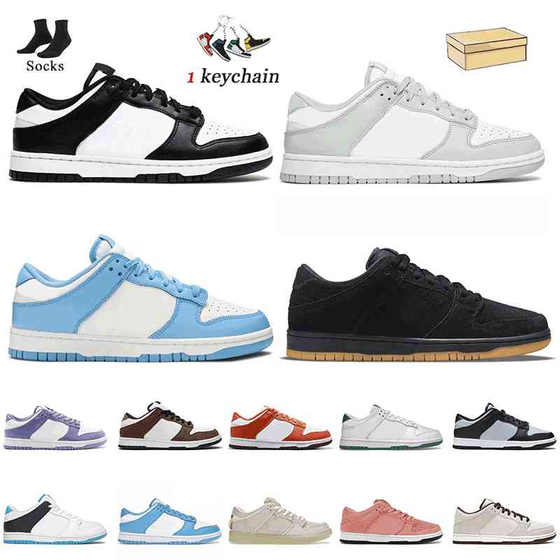 

With Box Mens Running Shoes Grey Fog SB Dunker Low Retro White Black Georgetowm Next Nature Pale Coral Coast Georgetown Purple Pulse Trail Reverse Mesa UNC Orange 36-46, B38 36-45 triple white