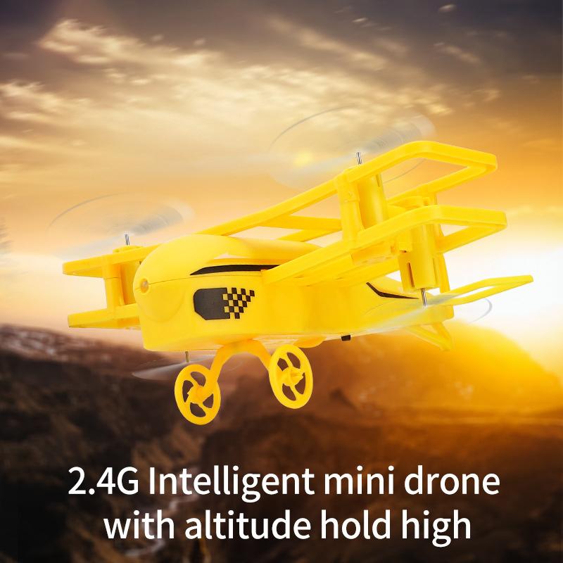 

Mini RC Airplane Electric H95 360 Degree Roll 2.4G Remote Control Glider Plane drone Double wing Aircraft Toys for Kids Gift