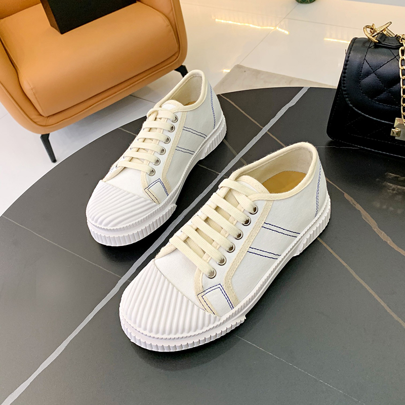 

2021 Designer The Latest Low-top Dress Shoes Embroidery Transparent Printing Luxury Ladies Sneakers Canvas Women Fashion Casual Shoe White, Blue