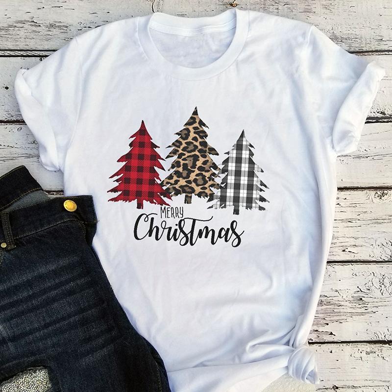 Woman Plus Size Christmas Tops 