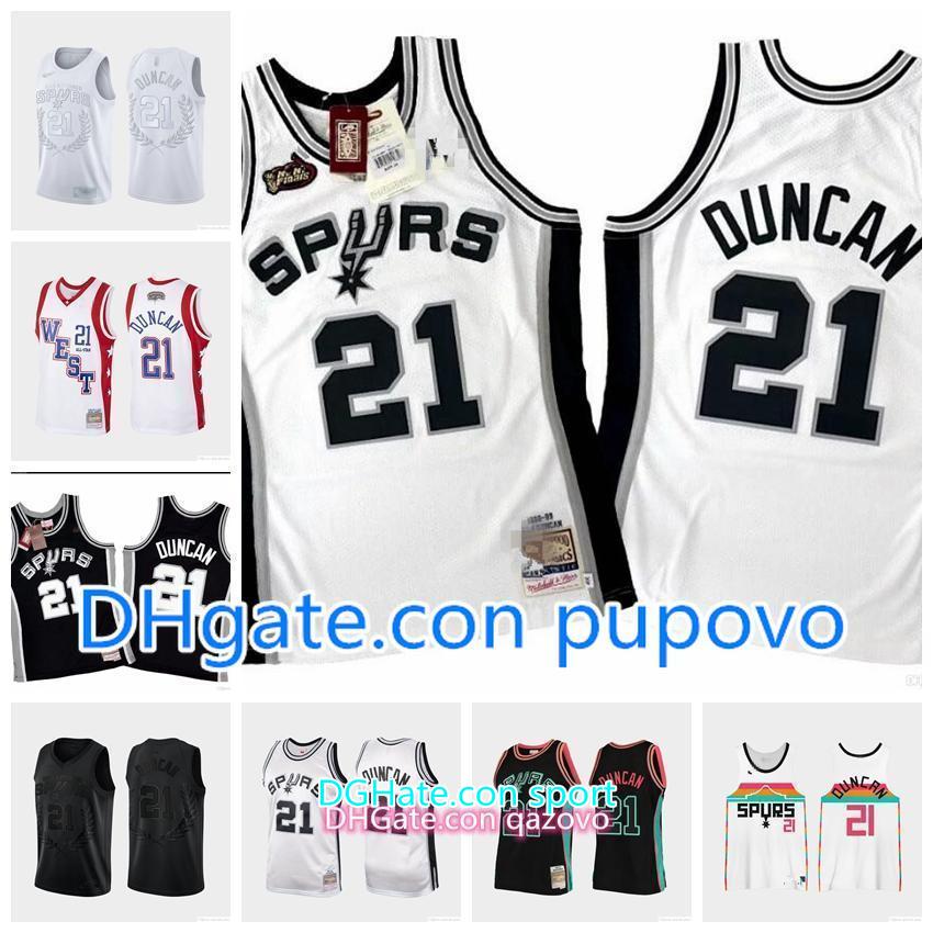 

Men San AntonioSpursTimDuncan 21Mitchell & Ness 1998-1999 Authentic Jersey
