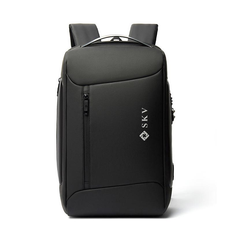 

Business Official Travel Shoulder Backpack For Man Laptop Waterproof, Black