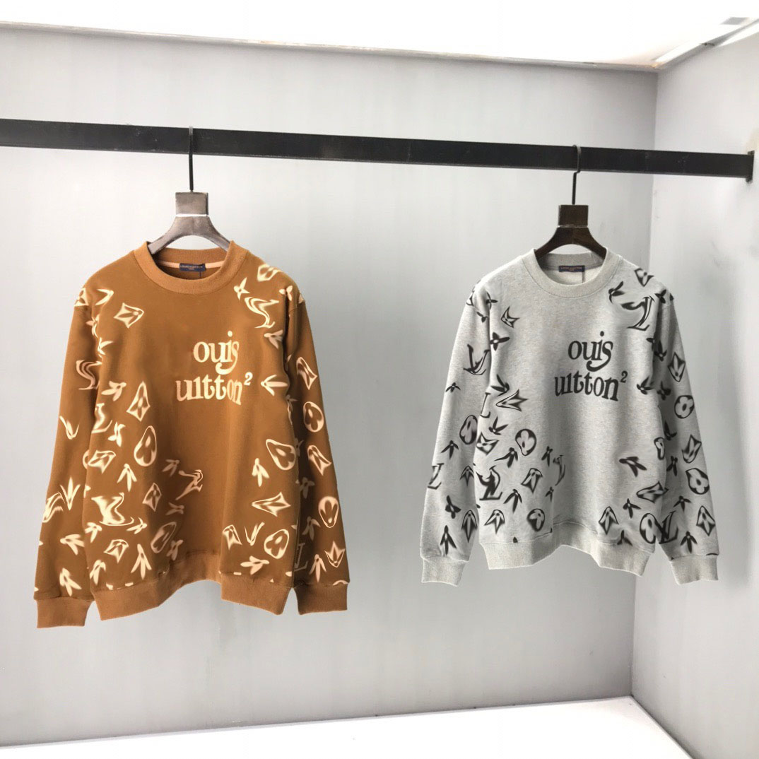 

New Sweater Hoodie long sleeve high quality autumn winter for men and women Hoodies Pullover fashion love embroidery 323, Black