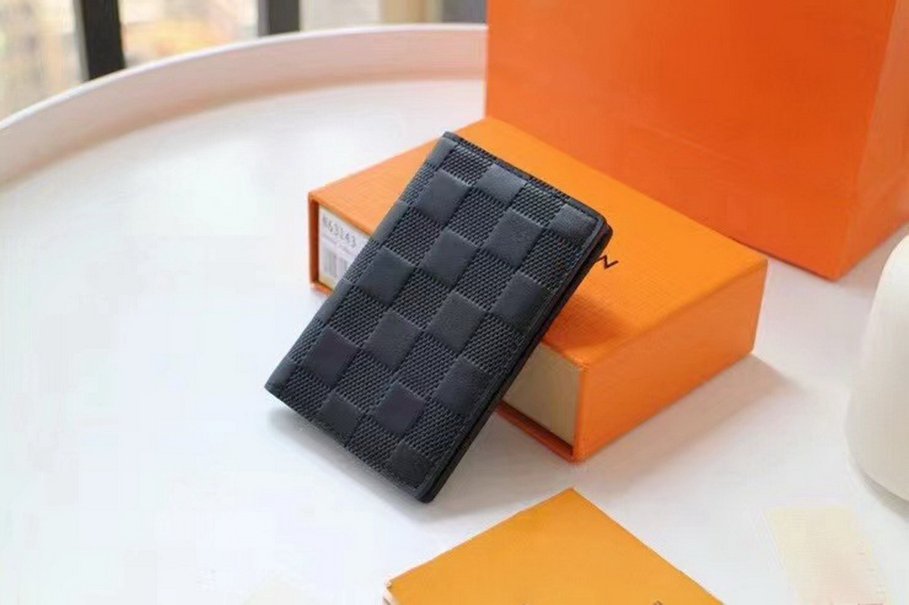 

Fashion designer men genuine leather bags Classic Women card holder purses cx#27 coin key Wallets totes with box For Black 63144, Color a : don't choose this color