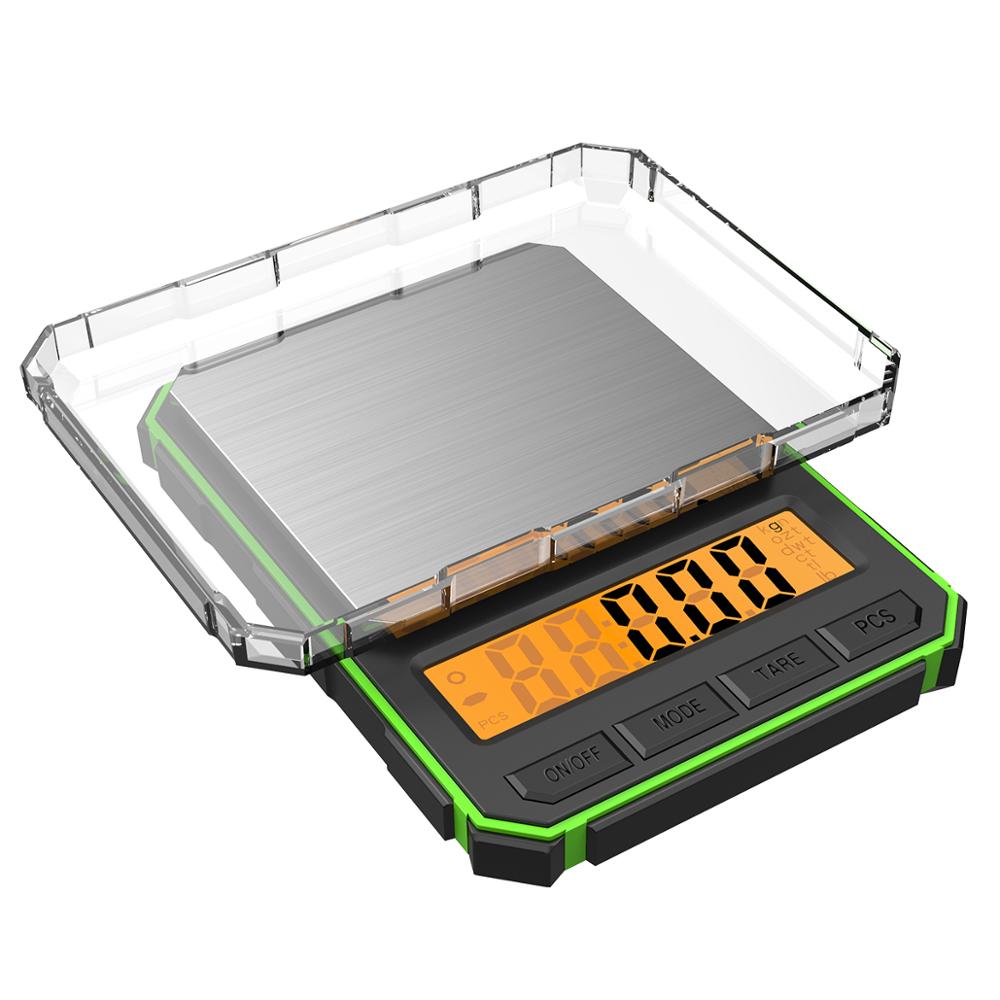 

500*0.01g Kitchen Mini Scales High Precision Digital Display Electric Scale For Jewelry Balance Kitchen Food Weighing