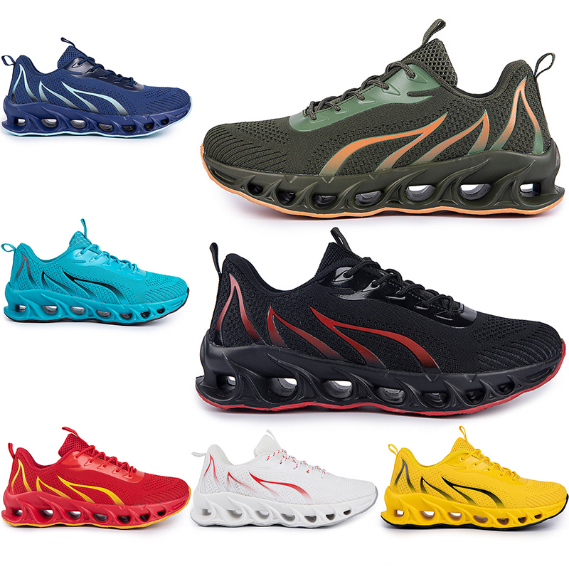 

men running shoes triple black white fashion mens women trendy great trainer breathable casual sports outdoor sneakers 40-45 color85