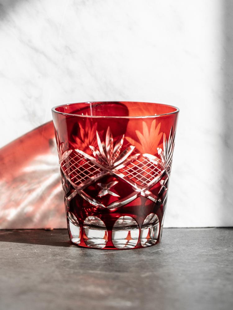 

Flower Round Glass Cup Nordic Modern Geometric Small Colorful Art Cups Funny Canecas Divertidas Household Products BL50BL Wine Glasses