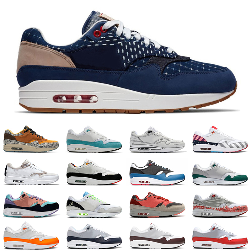 

1s men running shoes Blue Void Magma Orange Elephant Obsidian Daisy Pack mens trainer sports sneakers