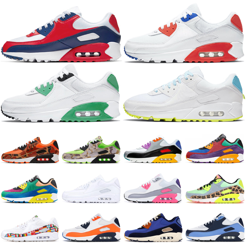 

men women running shoes chaussures USA White Green Ultramarine Cool Grey Be True Photo Blue Mens Trainers Outdoor Sports Sneakers size 36-45, Triple white