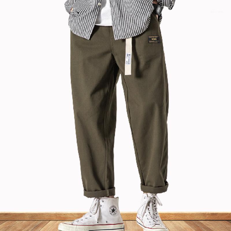 

Trend Spring And Summer Style Comfortable Casual Straight-Leg Pants Male Youth Lazy Retro Loose Knit Men's, Black
