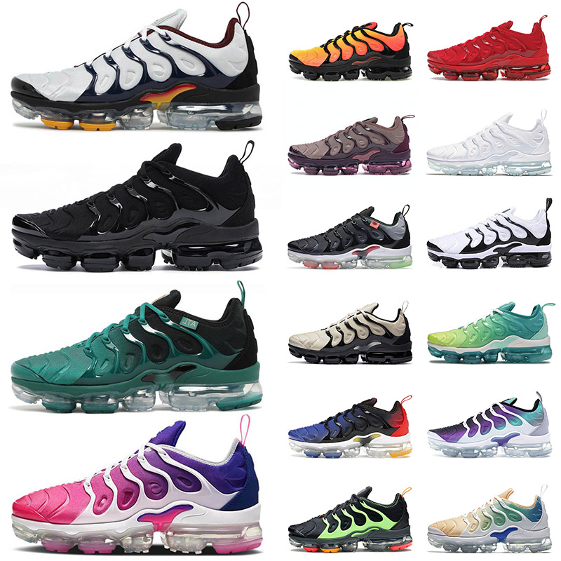 

Top Fashion Sneakers SIZE 13 Men Women Running Shoes Tn Plus Platinum Midnight Navy Triple Black Air Vapourmax Atlanta Trainers Off Outdoor Sports, D14 hyper viole 36-47