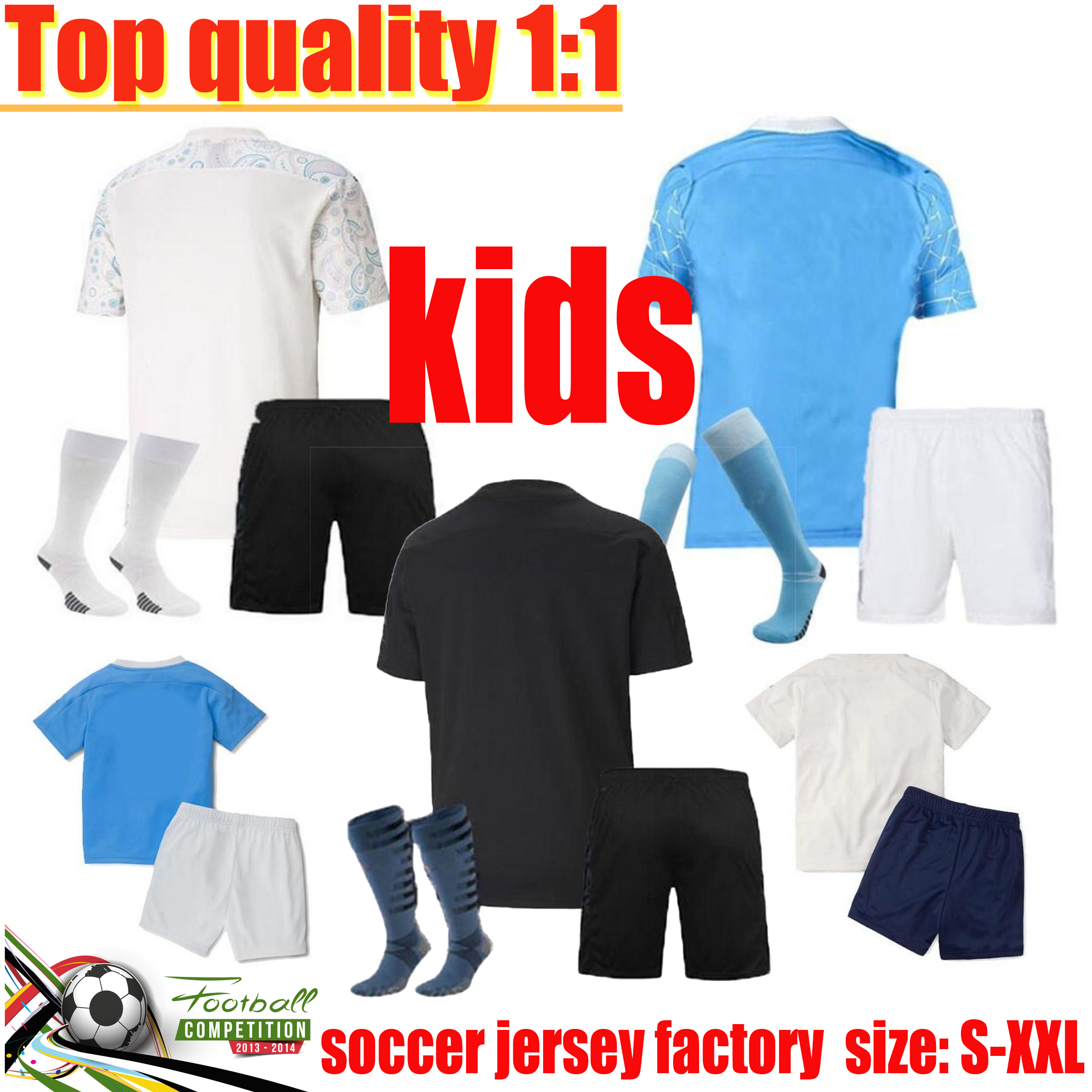 

21/22 soccer jersey 2021 2022 STERLING football shirt KUN AGUERO DE BRUYNE GESUS BERNARDO MAHREZ RODRIGO kids kits jerseys, Black;yellow