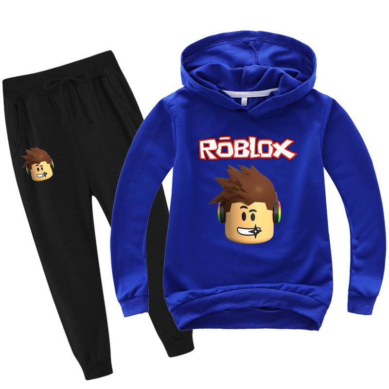 

Children Autumn Hoodies Pants 2pcs Suits Kids Clothes Set Toddler Boys Girls Cartoon Outfits Casual Clothing Sport Suit Sets, White