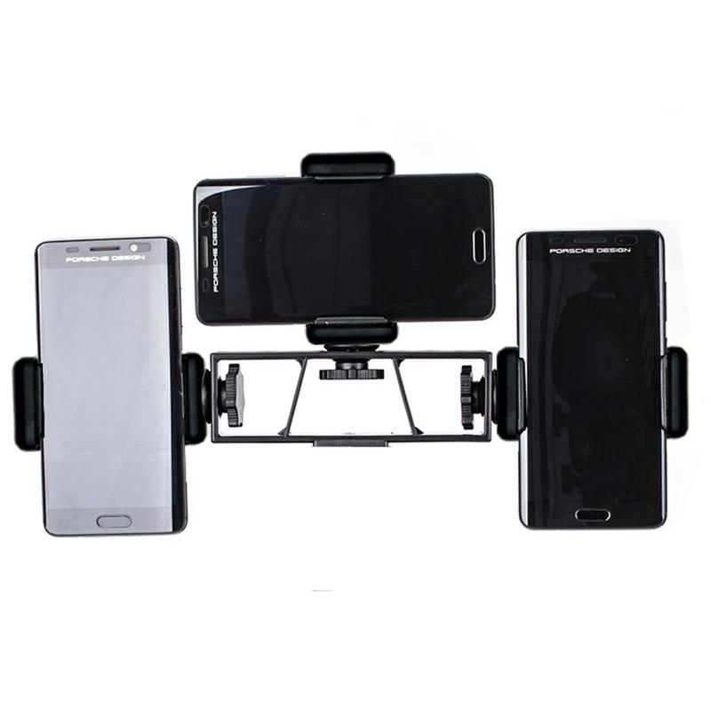 

10Pcs 2 Size Multi-camera Phone Stand Clip Bracket Holder With 3 X 1/4 Screws For Live Broadcast Tripods