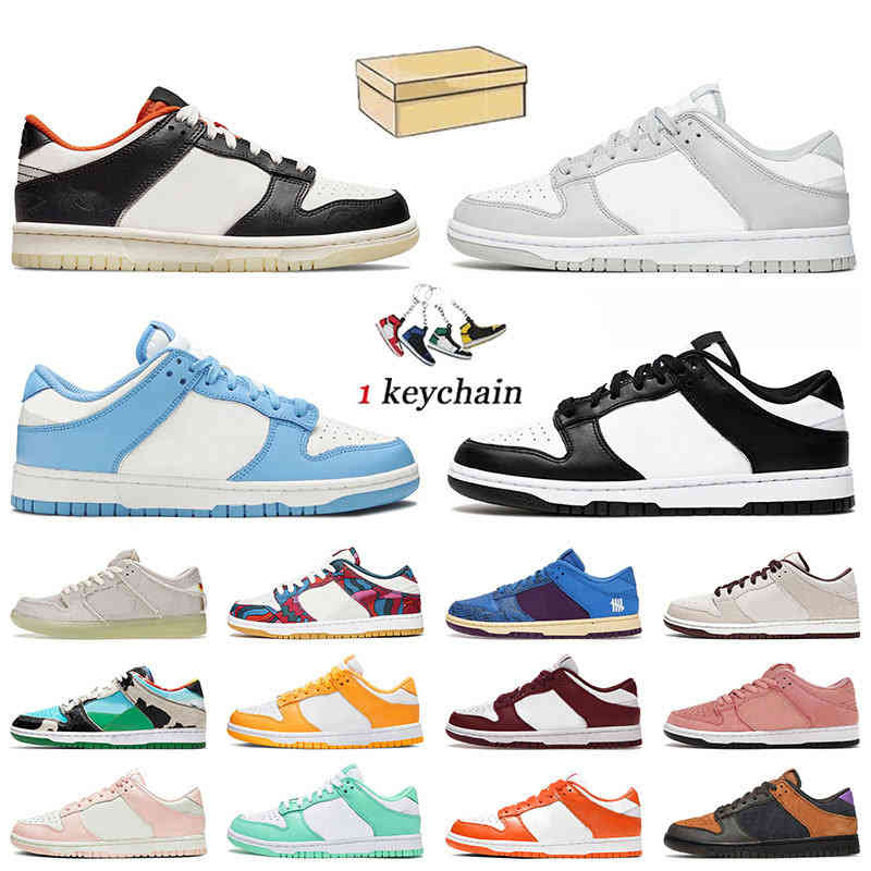 

With Box 2022 OG SB Low Retro White Black Georgetowm Next Nature Pale Coral Skateboard Running Shoe Glow Grey Fog UNC Coast Mummy Undefeated Parra Off Sneaker Size 36-46, B35 36-40 barely green with orange symbo