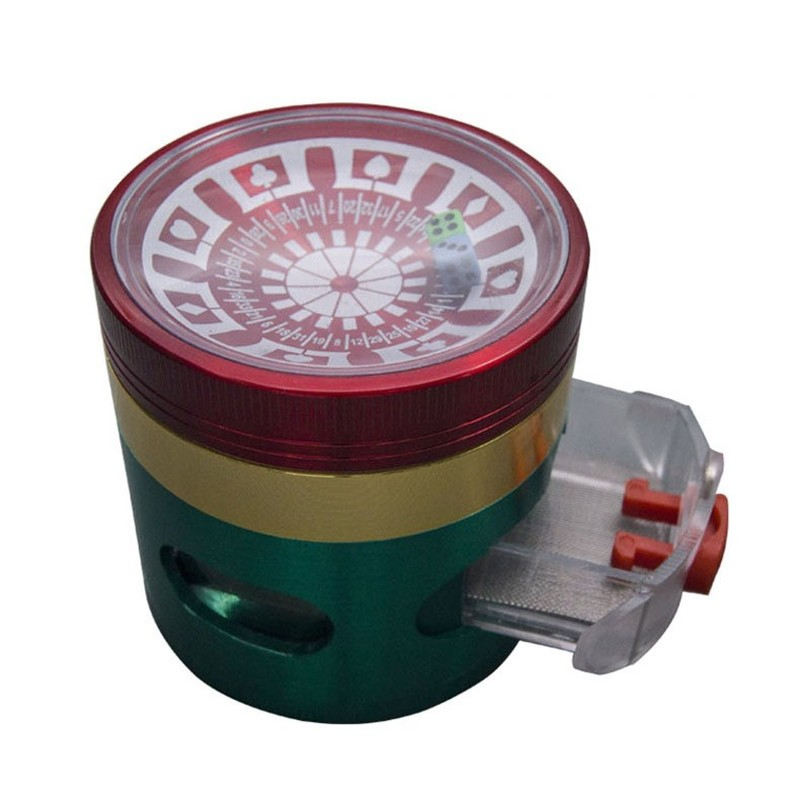 

Smooth and patterned smoke grinding alloy, durable, fashionable, novel, unique, beautiful and convenient