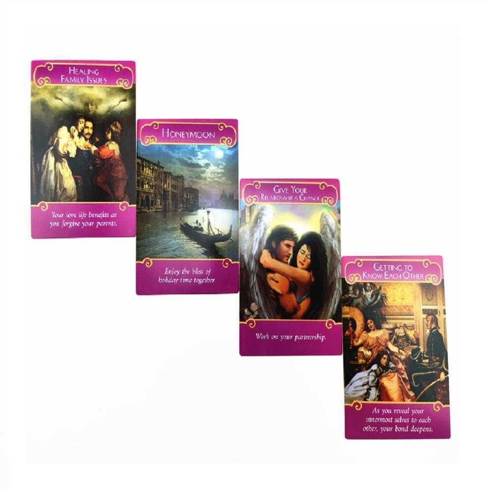 

Correction Tapes Full English The 44 Romance Angels Oracle Deck Mysterious Tarot Cards Board Game By Doreen Virtue Rare Out Of Print N2C4