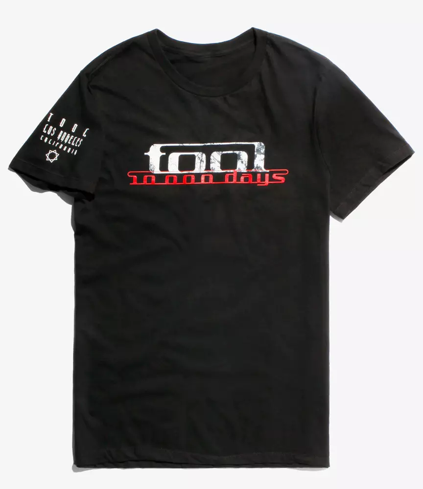 

Tool 10,000 DAYS T-Shirt APC Official TOOL Band Merch, White;black