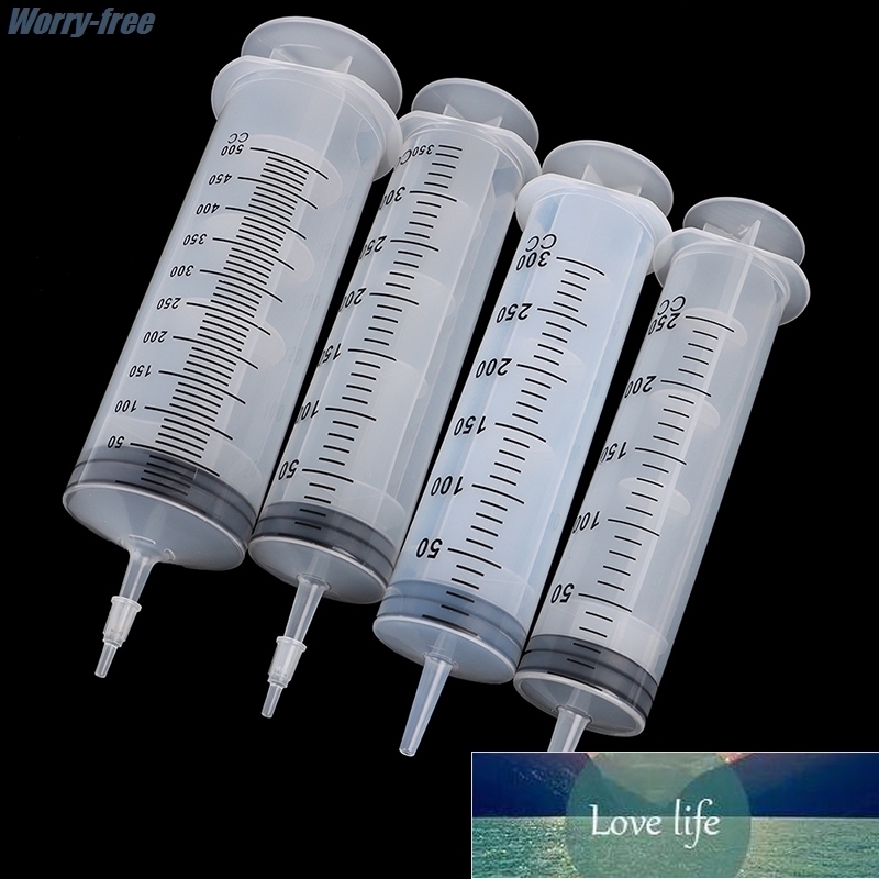 

New 1PC High-capacity Syringes Disposable Nutrient Sterile Hydroponics Feeding Syringe 250ml,300ml,350ml,500ml