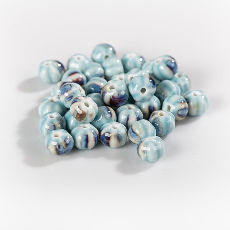

Other 12mm Small Pumpkin Shape Handmade Ceramic Beads Porcelain Pendant For Jewelry Making DIY Accessories #XN413