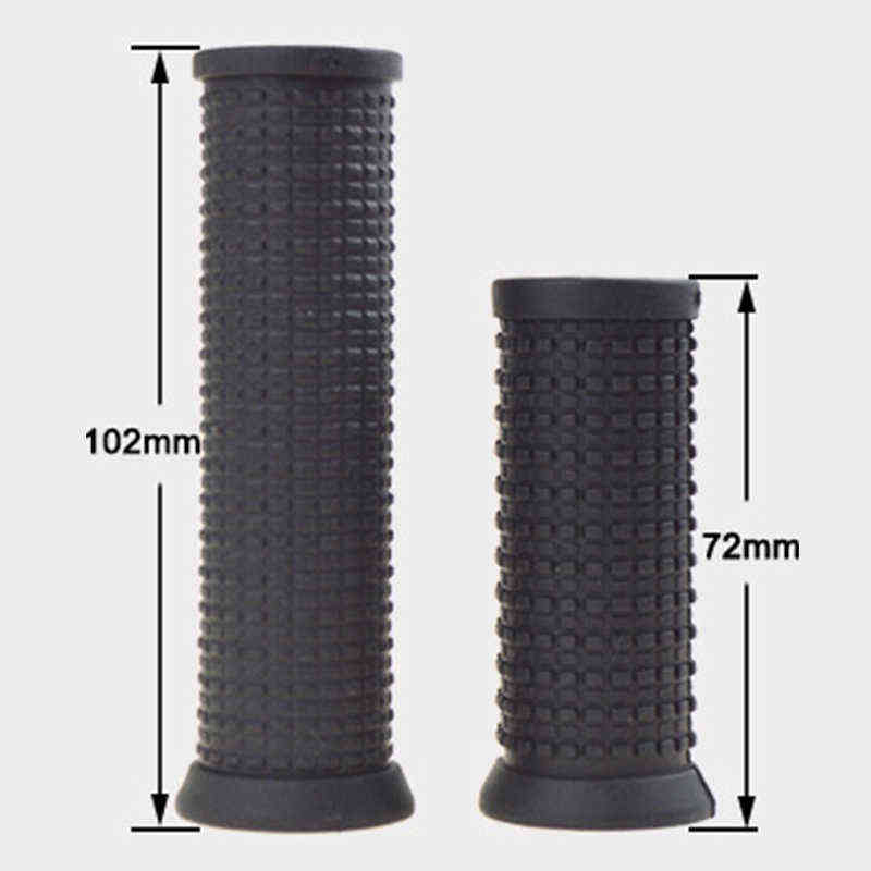 

2pcs Bike Bicycle Long Short Handlebar Grips For Twisting Shifter MTB Parts Anti Slip Soft TPR Rubber Bicycle Parts Accessories