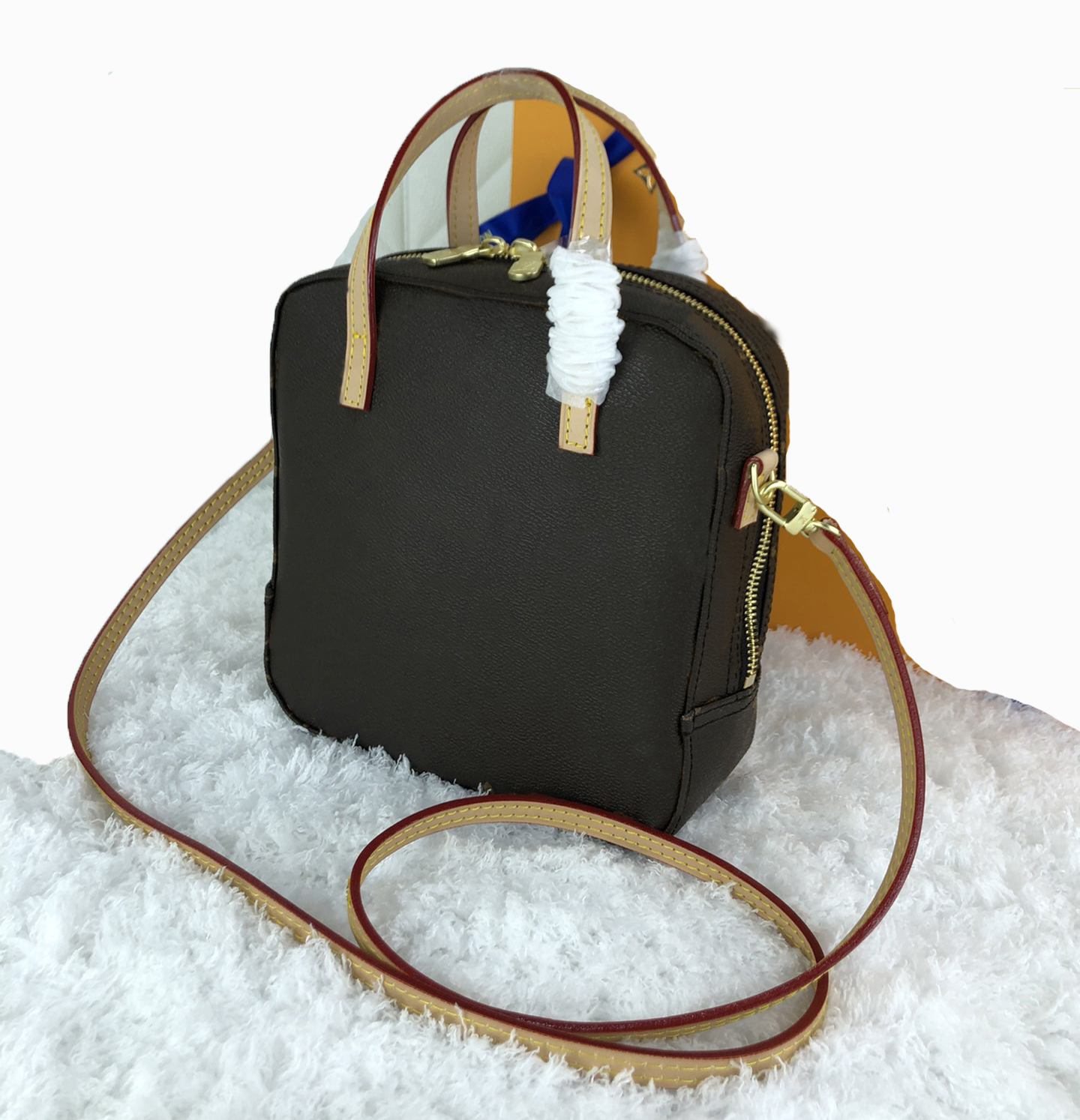 

Fashion Designers Women Handbags Luxurys Lady Shoulder Bags Highs Quality Leather Messenger Bag Classic Flowers Crossbody Purses Chains Plaid Totes M47v500, Old flowers (brown)