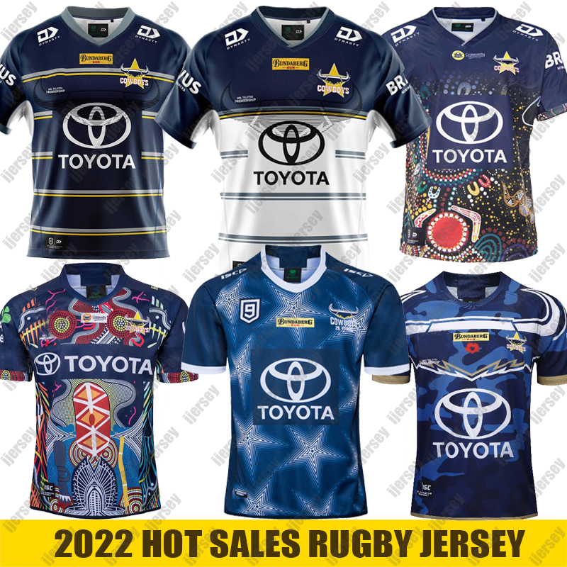 

2022 North Queensland Cowboys Adult Super Rugby Jersey Shirt Kit Maillot Camiseta Maglia Tops S- Trikot Camisas