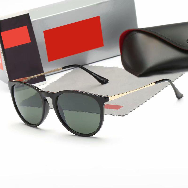 Lunettes de soleil Top Marque Designer Vintage Cat Eye Eye Femmes Feminino Rayes Protection Verres de soleil en miroir
