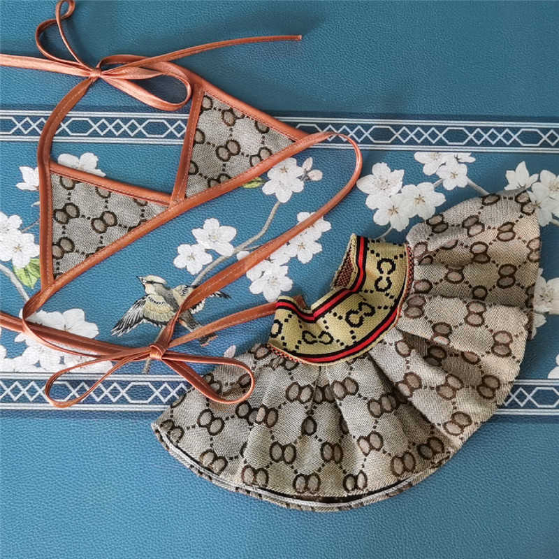 

Sexy Pet Set Dog Cat Bra Skirt Designer Lace Up Bras Puppy Dog Cats Clothes, As pic