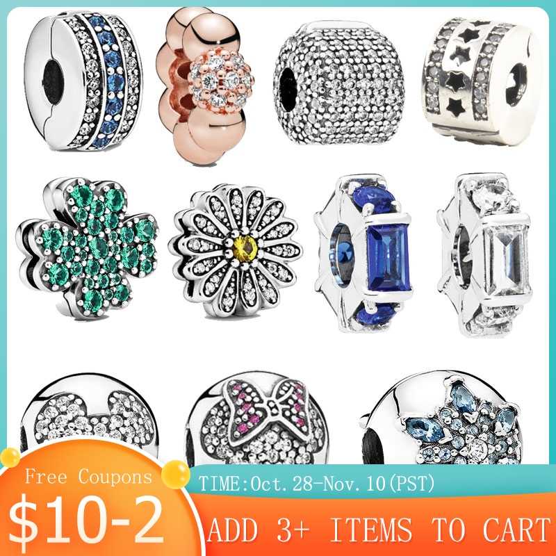 

Code dog 925 Sterling Silver Reflection Series Charm Clear Zircon Reflection Kralen Fit Original Pandora Bracelet Reflection Jewels