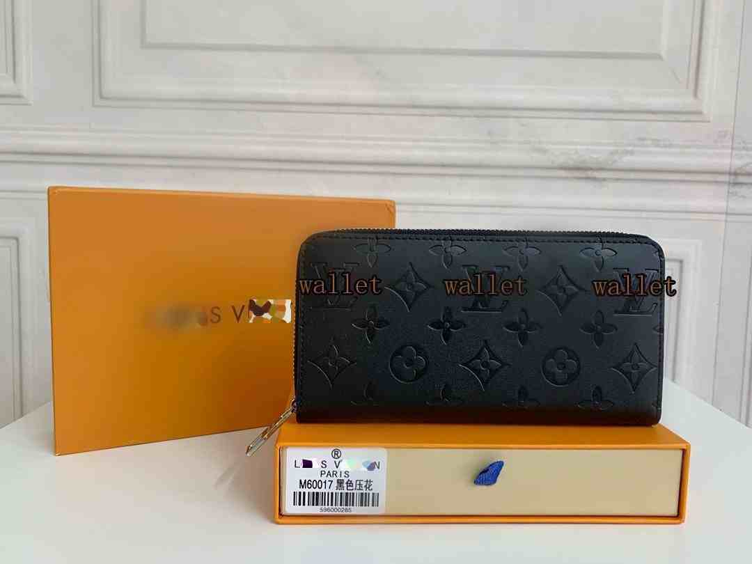 

LVLouisBagVittonMens Designer Wallet Fashion Luxury Evening Bags Coin Purse Embossed Clutch Wallet Designers P, Red;black