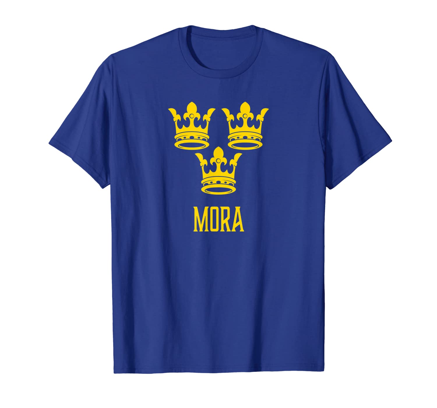 

mora, sweden - swedish sverige t-shirt, White;black