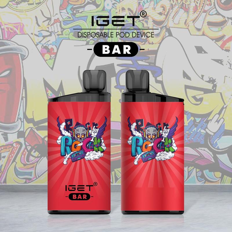 

Original Iget Bar Disposable Pod Kit 3500 Puff cigarettes 12ml Prefilled Cartridge Battery Vape Stick Pen desechables VS I get mega legend King Plus Max XXL