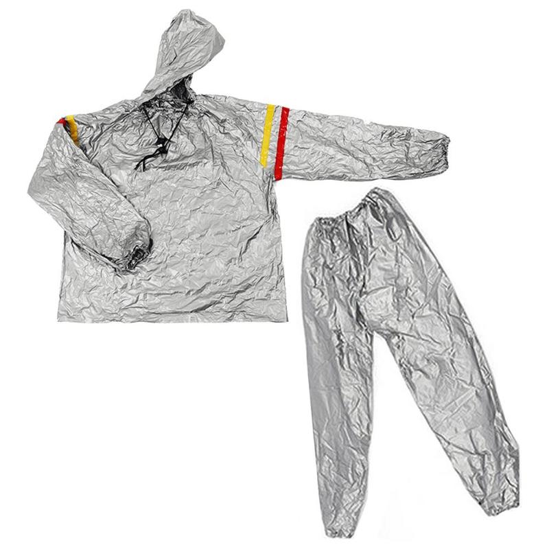 

Gym Clothing Unisex Sauna Suit Waterproof Fat Burning Fitness Sweat Slimming
