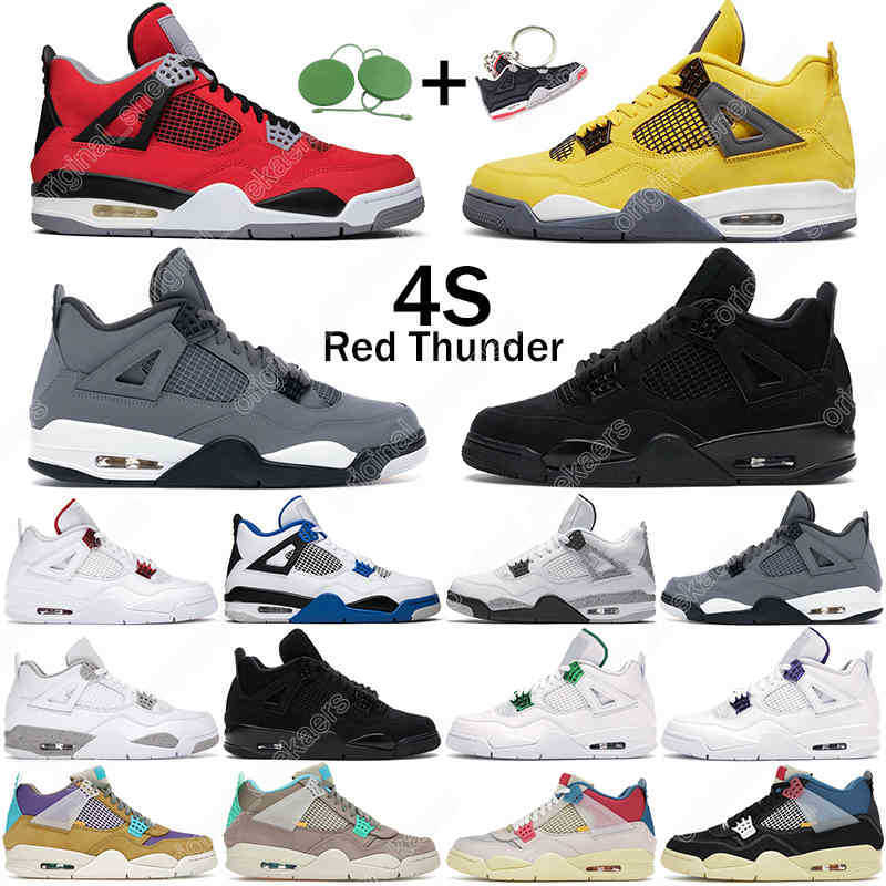 

Basketball Shoes Men Women 4s Black Cat Metallic Red Bred White Oreo 4 Royalty Pure Money Sail Toro Bravo Yellow Paris Mens Sports, Bordeaux