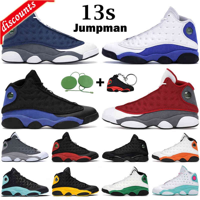 

basketball shoes men women 13s jumpman 13 Red Flint Black Cat Hyper Royal Court Purple Starfish Island Green mens trainers sports sneakers