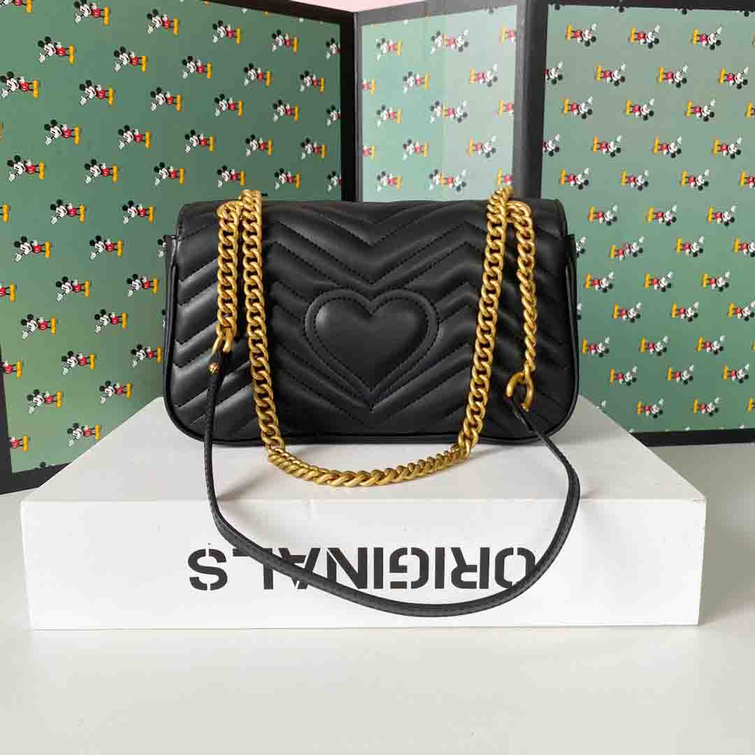 

High Quality Fashion G Shoulder Bags Women Chain Crossbody Handbags Lady Leather Handbag Purses Female Messenger Bag Many Colors Chooes