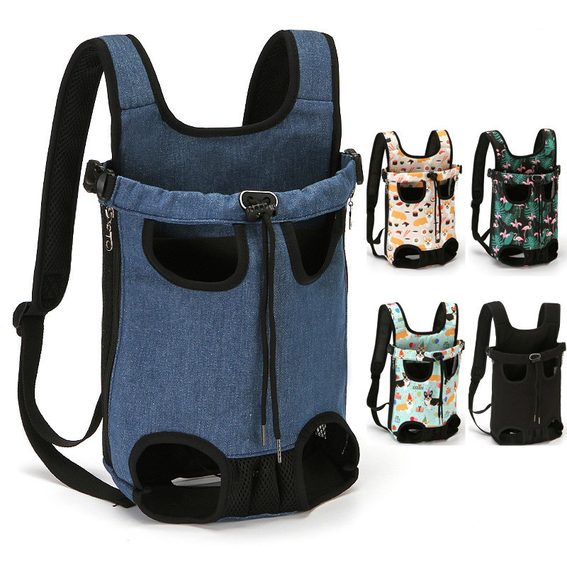 

Pets Accessories Cat Backpack Canvas Breatabe Puppy Trave Dog Bag Backpack for Sma Dog Chihuahua Pitbu Corgi Cat Carrier
