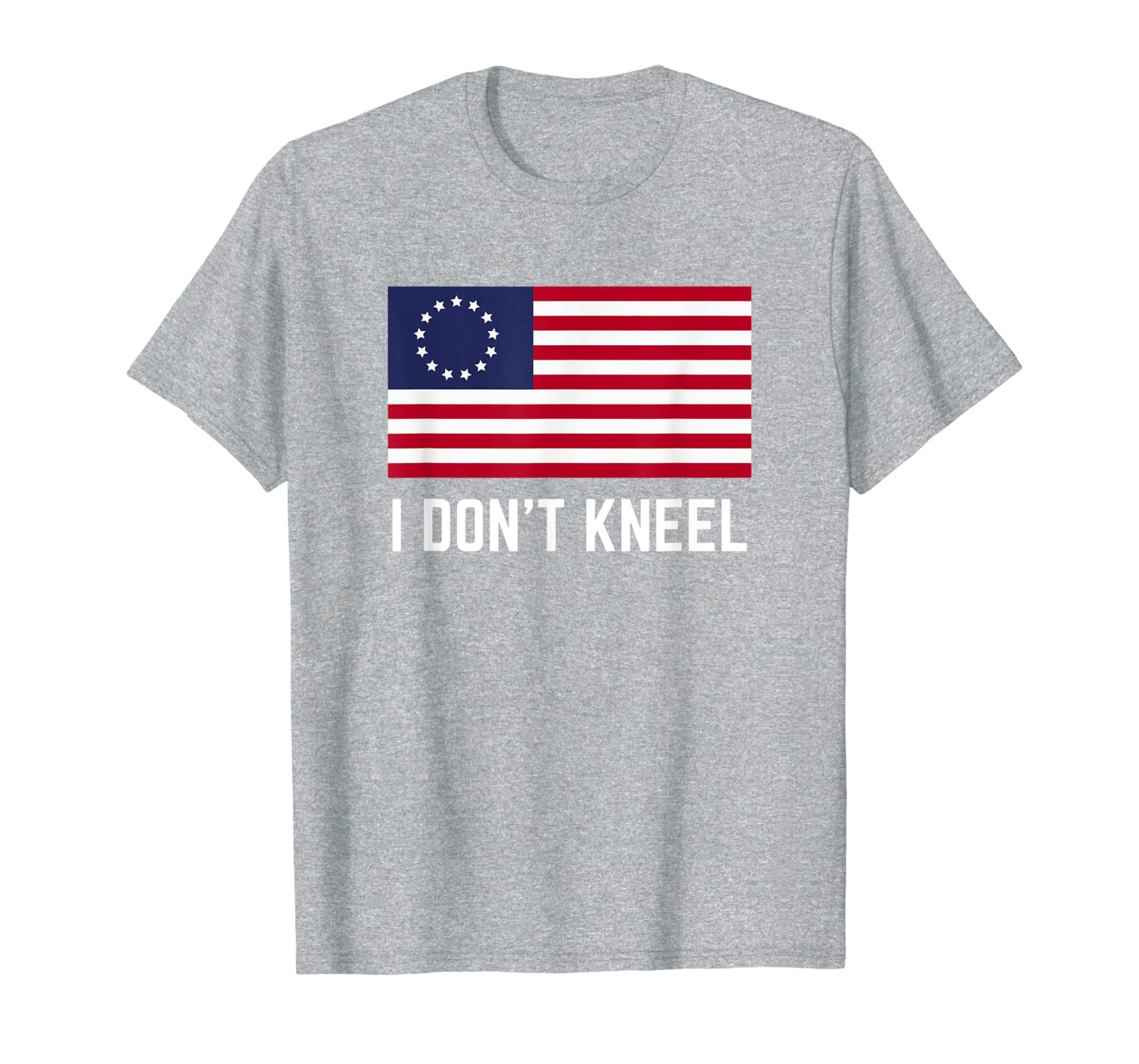 Betsy Ross Shirt I Don&#039;t Kneel T-Shirt-image-699515297
