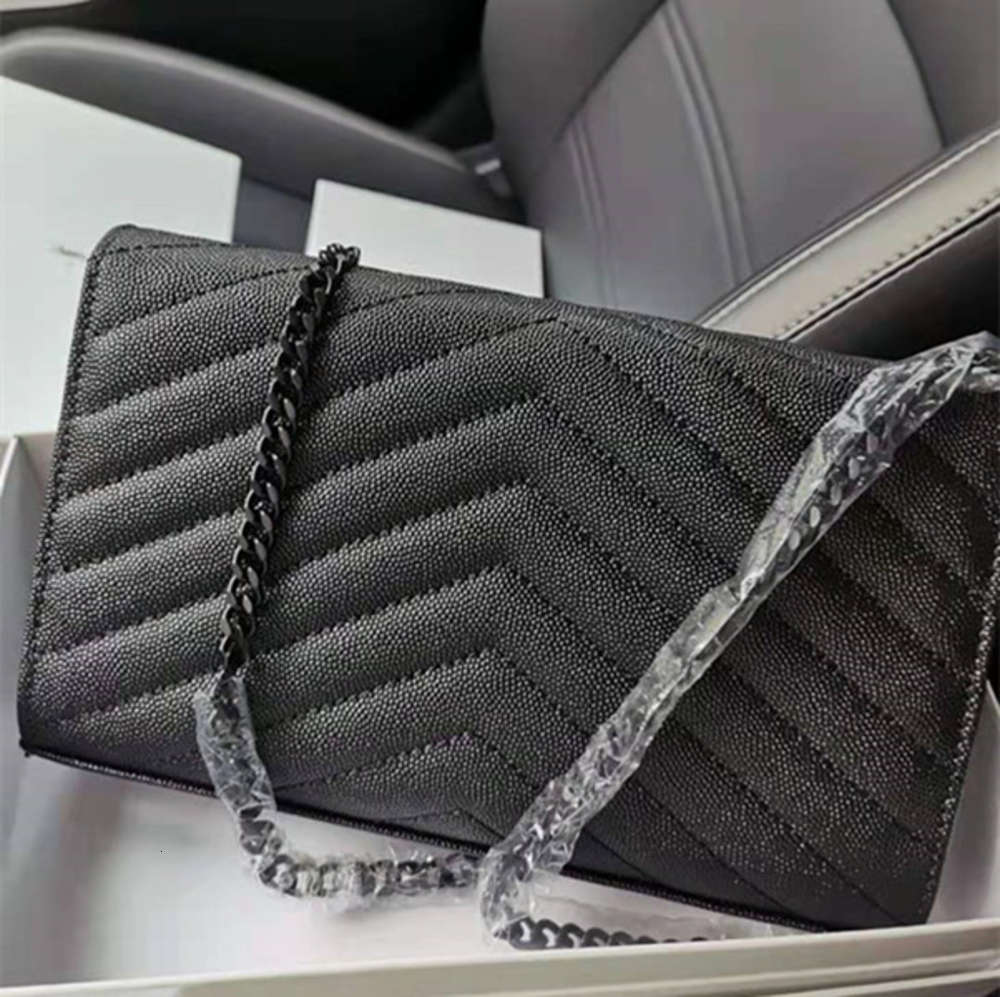 

LuxuryDesignerWoman bag Original Box Genuine Leather caviar fashion clutch lady shoulder bags cowhide handbag presbyopic card holder purse