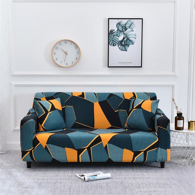

Chair Covers Fashion Printed All-inclusive High Elastic Sofa Cover Universal Furniture Protector 1/2/3 Seater Sectional Couch