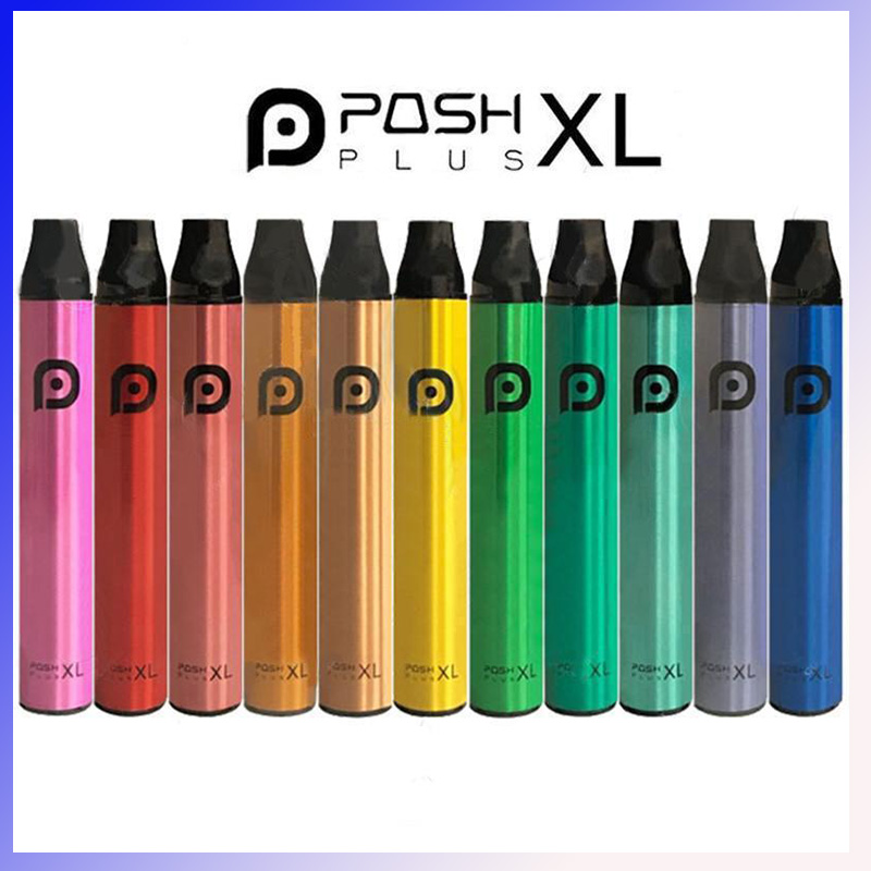 

NEW POSH PLUS XL Disposable Device Pod Kit 6ml Cartridges 1500Puffs Vape Empty Pen VS Puff Bar