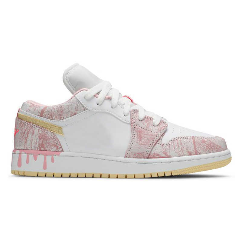 

1 Low GS Strawberry Ice Cream Basketball shoes 1s Sneakers CW7104 601, Strawberry ice cream(without shoe box)
