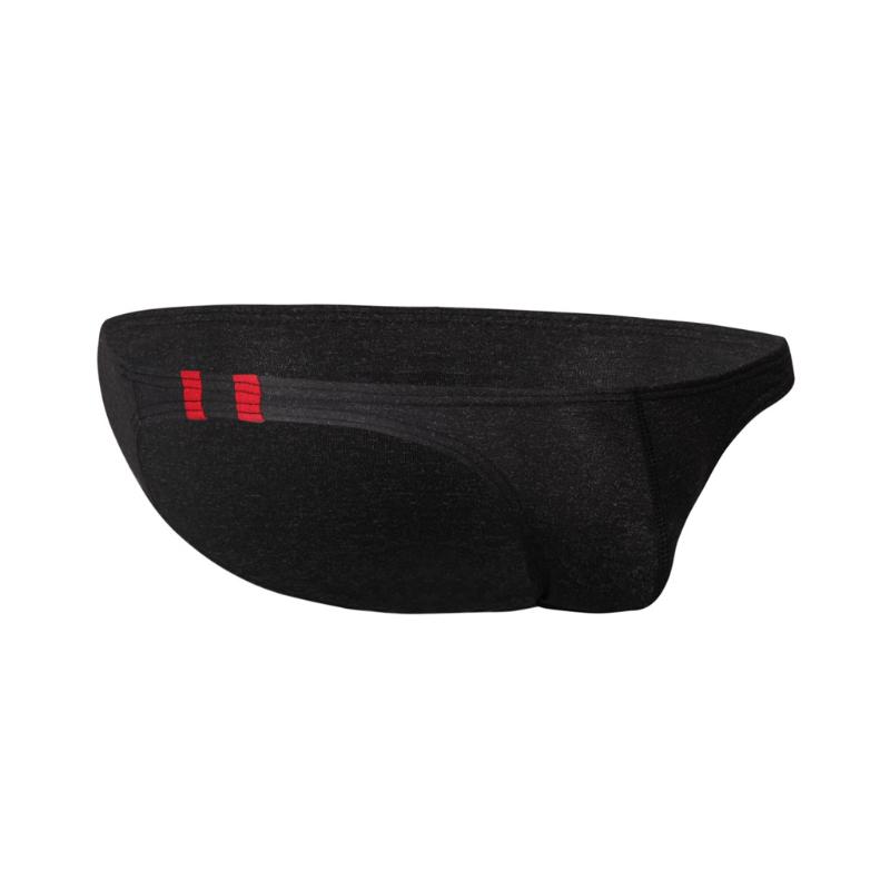 

Underpants Men Briefs Underwear Cotton Comfortable Low Waist Solid Sexy Lingerie Breathable Seamless Ropa Interior Hombre, Black