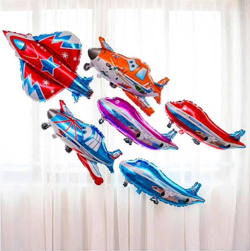 

Party Decoration 1PCS Large Airplane Foil Balloons Plane Shaped Helium Boy Kids Toys Baby Shower Birthday Globos